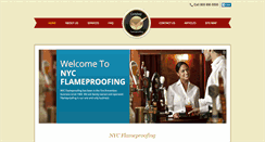 Desktop Screenshot of newyorkcityflameproofing.com